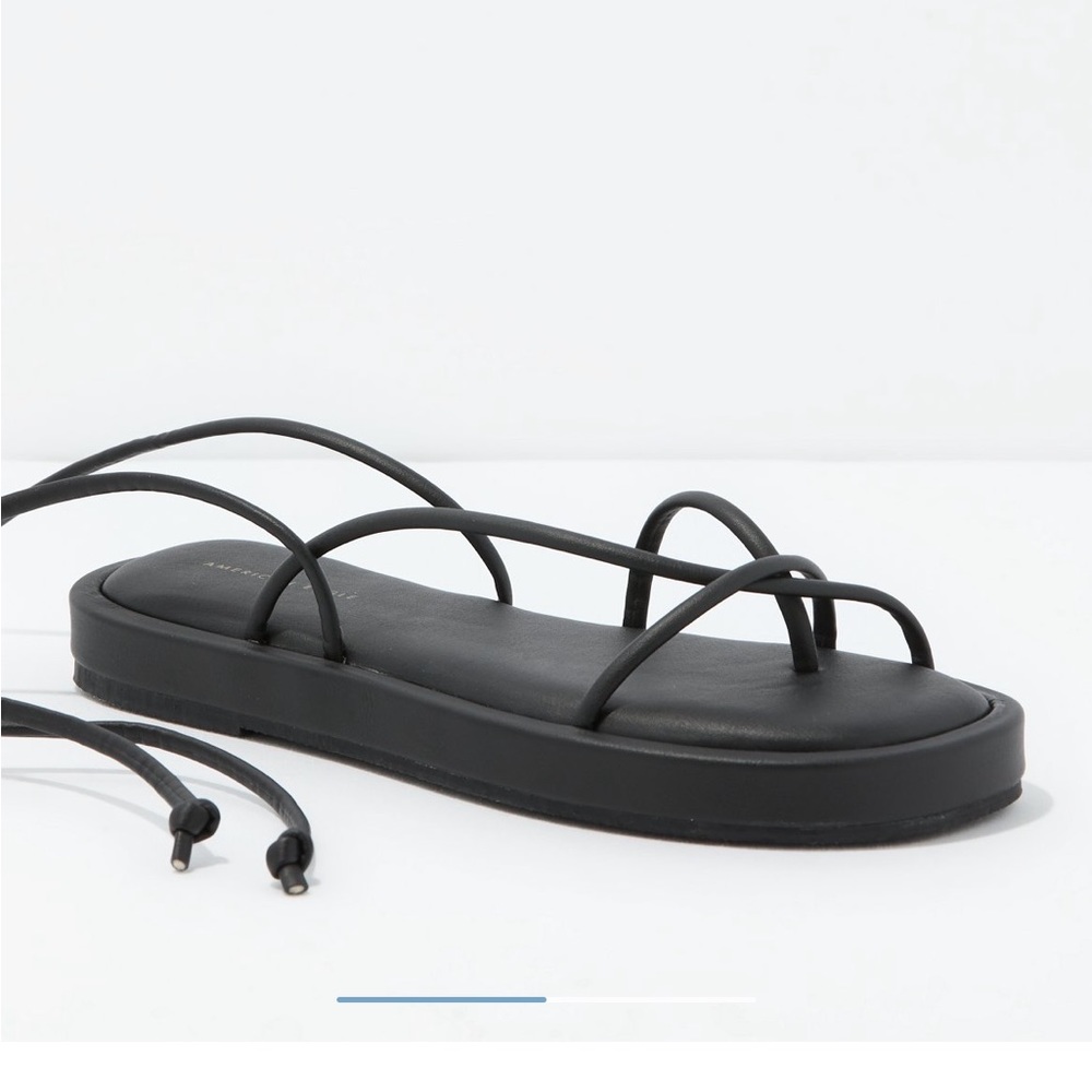 Platform Lace Up Sandals